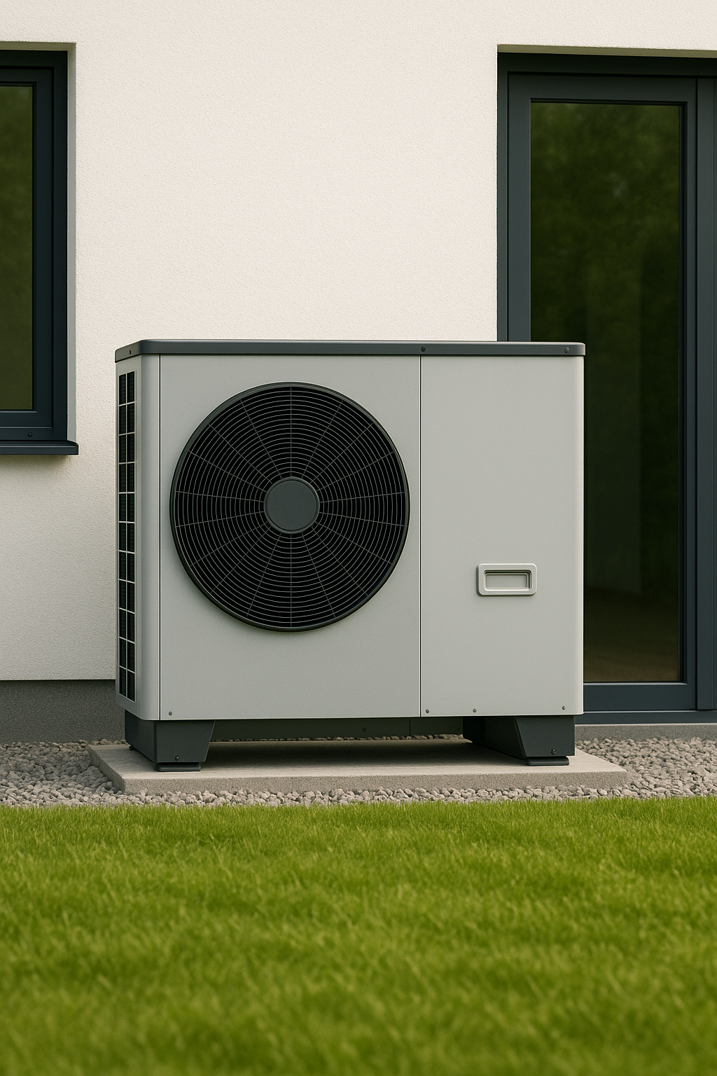 Installation de pompe à chaleur air-eau