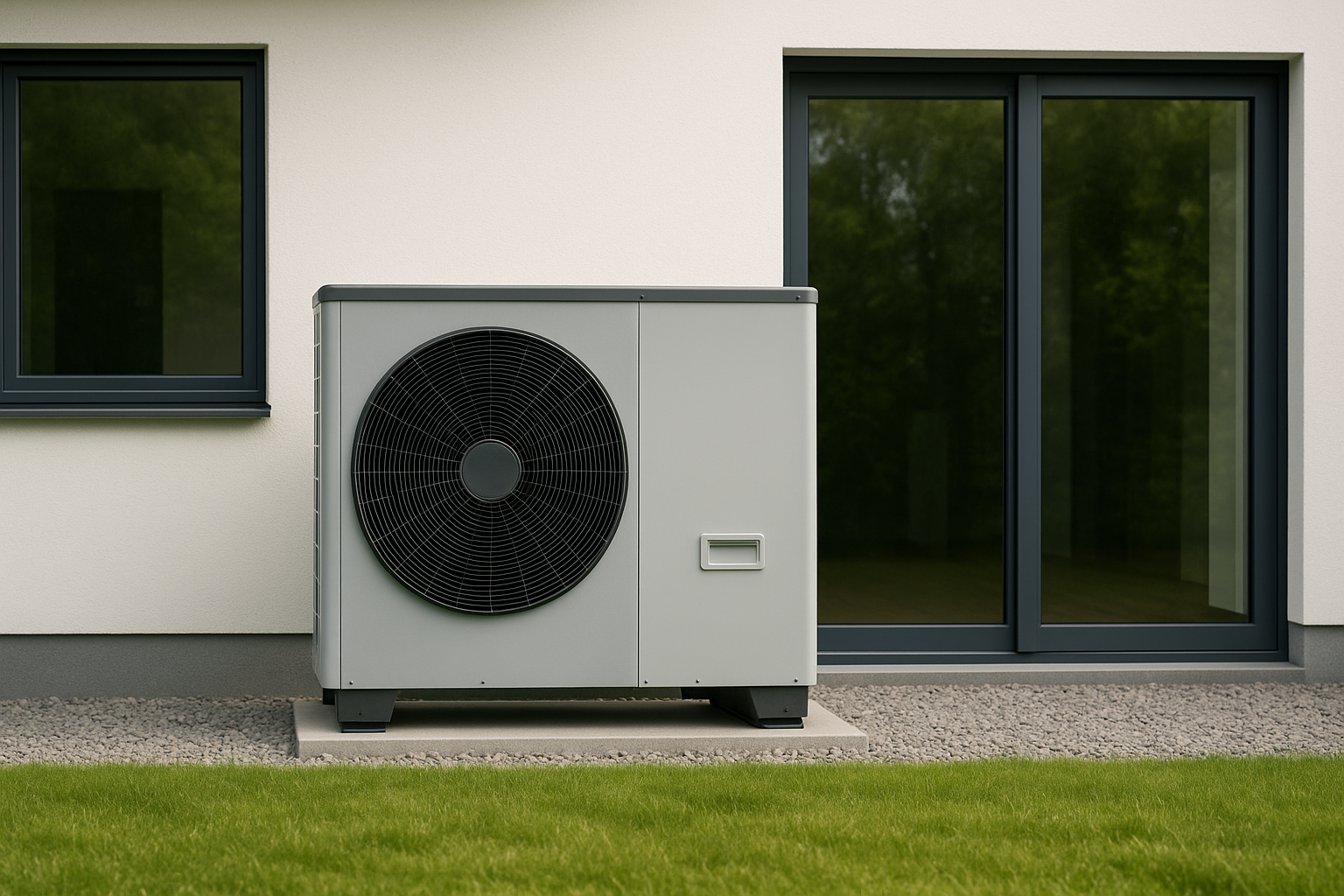 Installation de pompe à chaleur air-eau